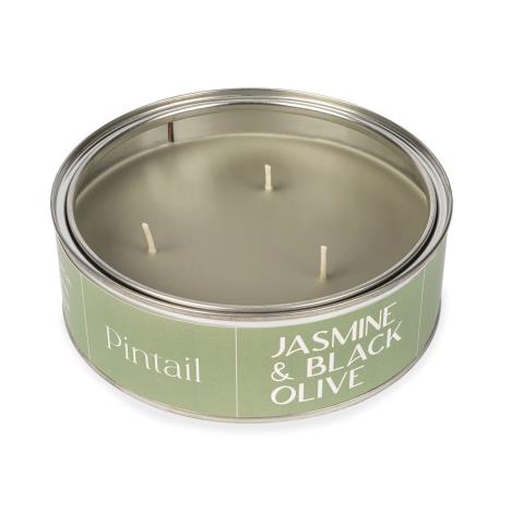 Pintail Candles Jasmine & Black Olive Triple Wick Tin Candle Extra Image 2 Preview